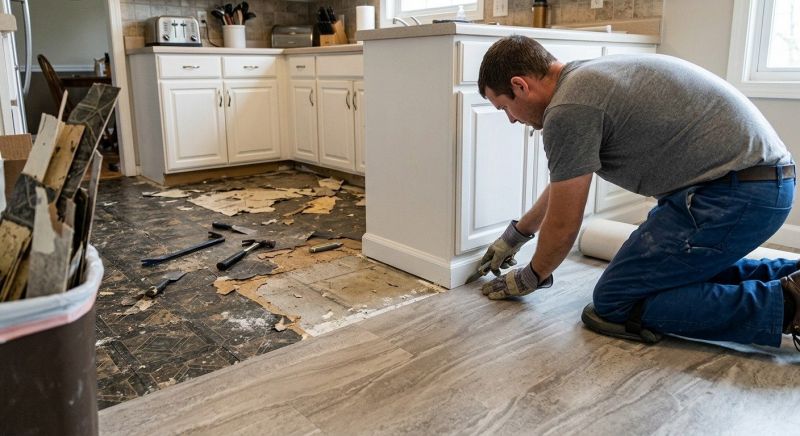 Linoleum Floor Installation in Blakeslee, PA