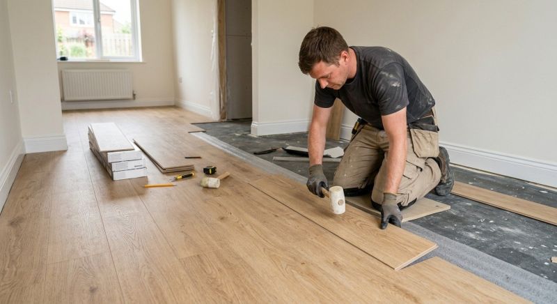 Linoleum Floor Installation in Mountain Top, PA