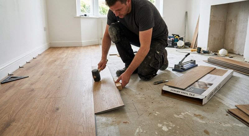 Luxury Vinyl Tile Installation in Minersville, PA