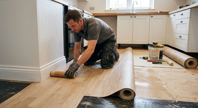 Sheet Linoleum Installation in Hazleton, PA