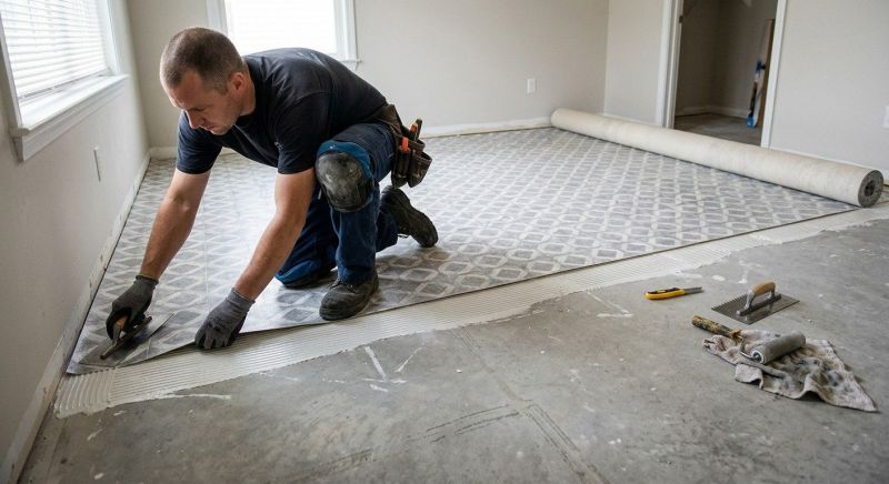 Sheet Linoleum Installation in Luzerne County, PA