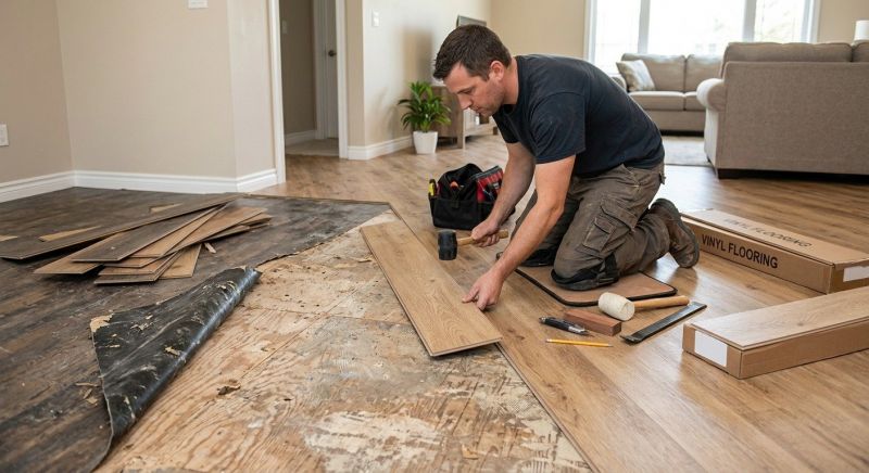 Vinyl Flooring Installation in Luzerne, PA