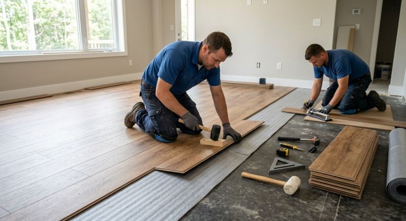 Vinyl Flooring Installation in Mountain Top, PA