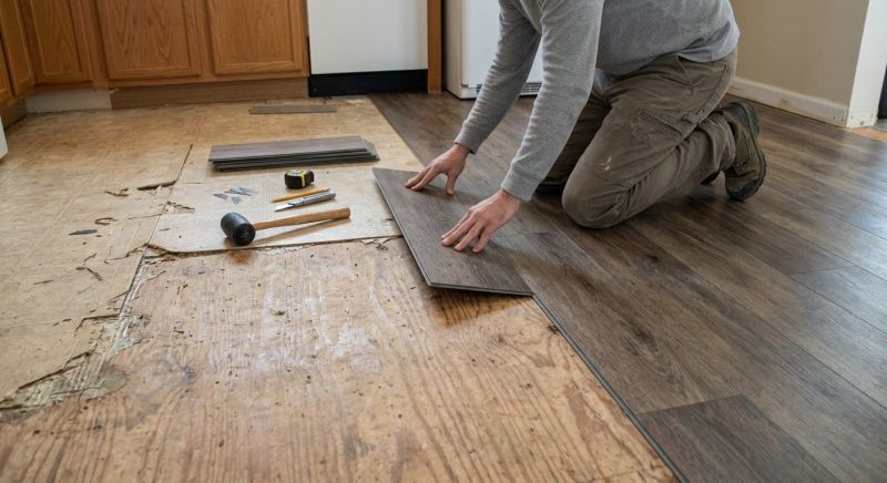 Vinyl Flooring Installation in Pottsville, PA