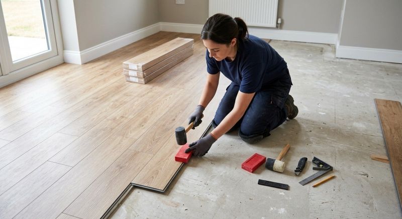 Vinyl Plank Floor Installation in Hazleton, PA