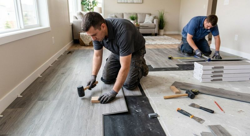 Cost of Flooring Service in Hazleton, PA